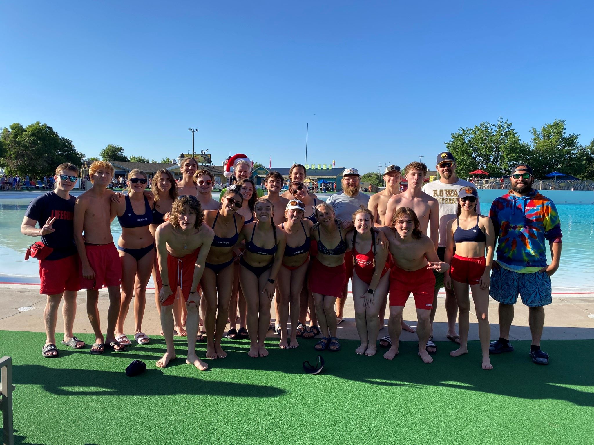 CCOB Lifeguards posing for a photo at the 40th Annual CPRA Lifeguard Games