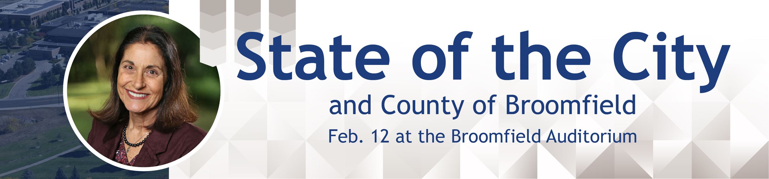 State of the City and County of Broomfield Feb. 12 at the Broomfield Auditorium