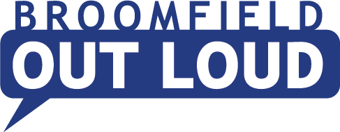 Broomfield Out Loud wordmark