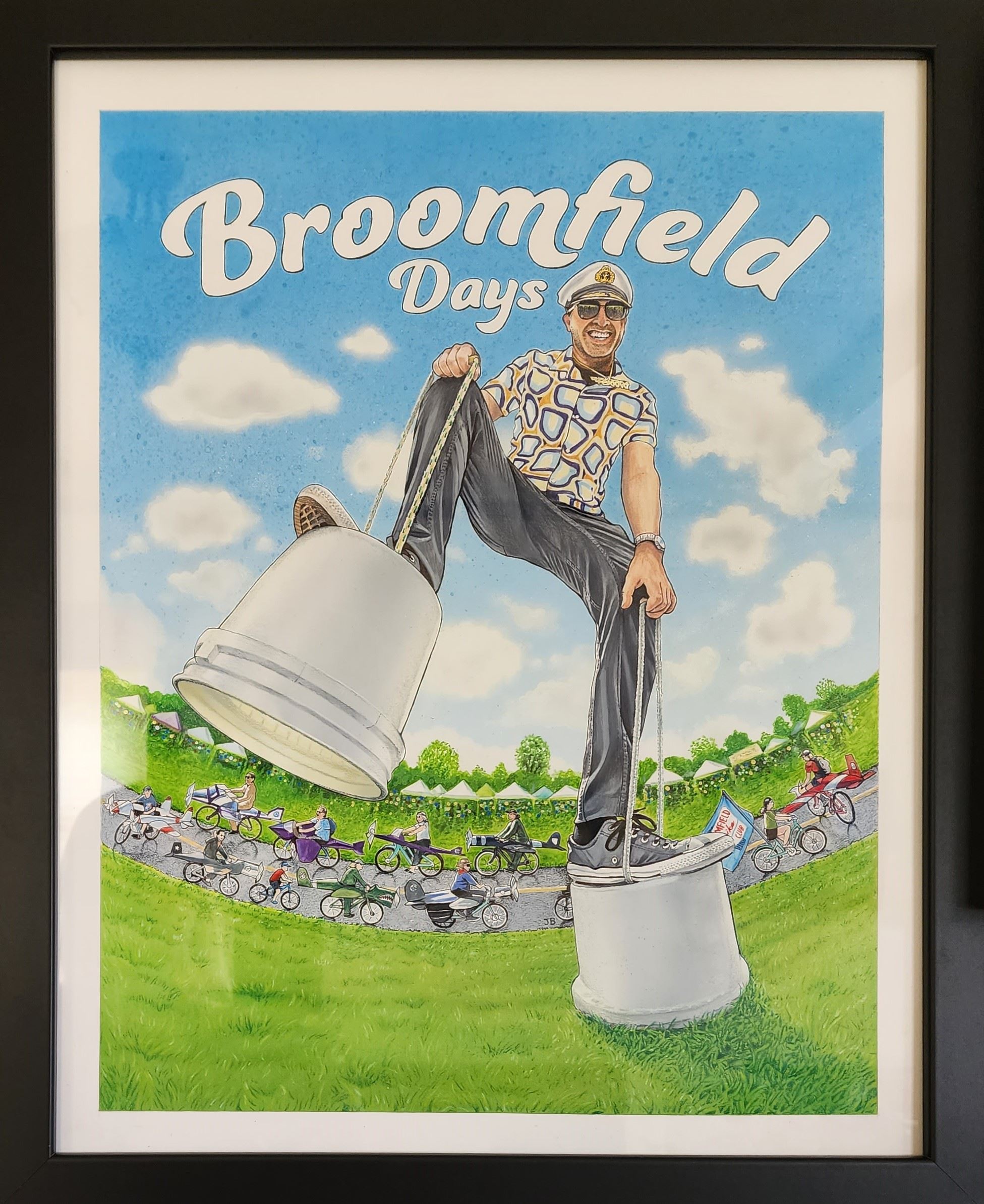 2023 Broomfield Days poster contest winner John Brisnehan