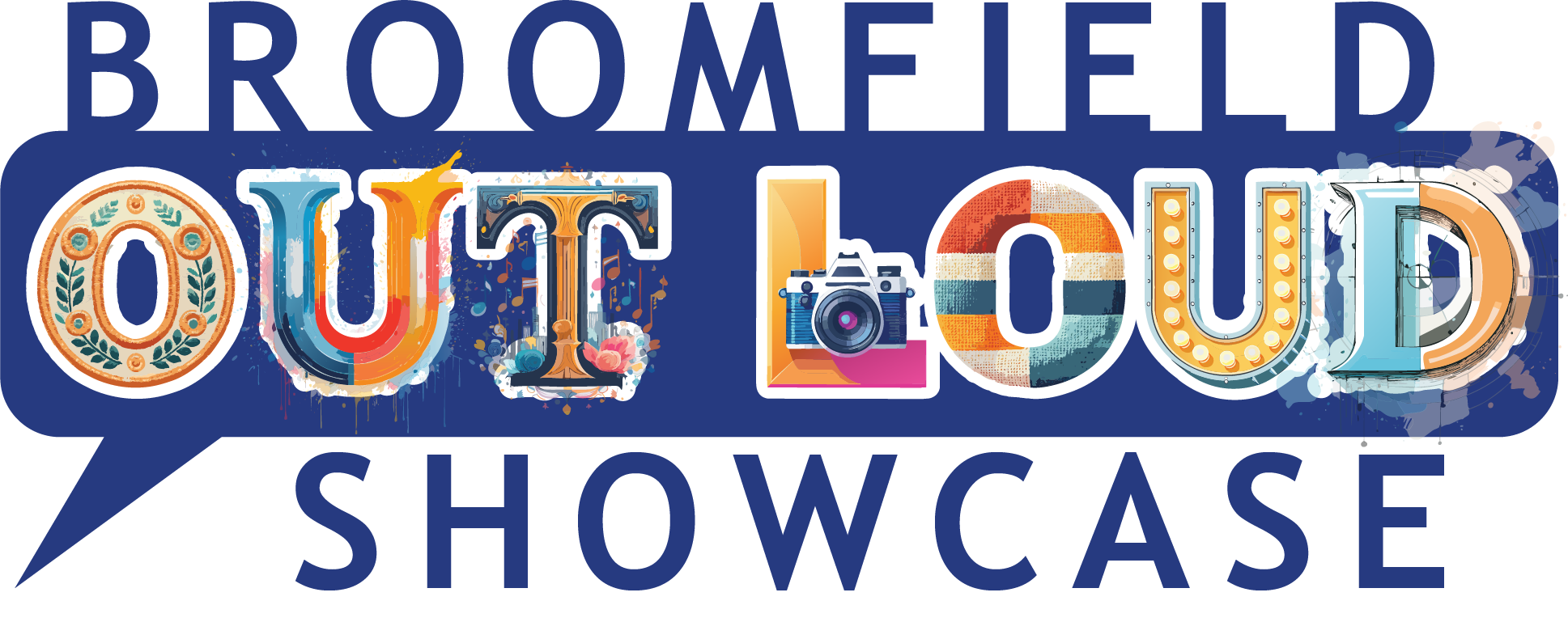 Broomfield Out Loud Showcase wordmark