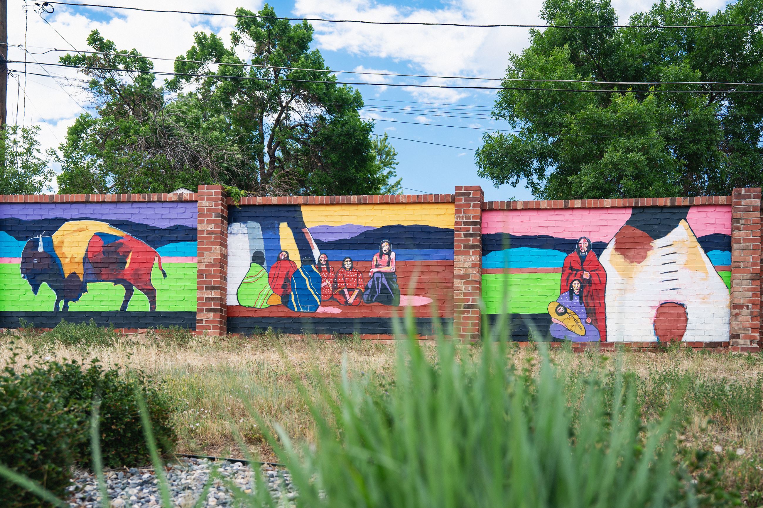 photo of brent learned murals